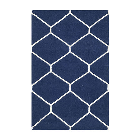 Safavieh Isolde Hand Woven Flat Weave Area Rug, One Size, Blue