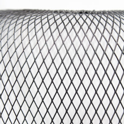 All the Rages Simple Designs Mesh Industrial Metal Table Lamp