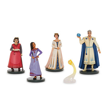 Disney Store Official Wish Deluxe Figurine Play Set – 8-Pc. – Enchanting  Character Set from Wish' – Perfect for Collectors & Kids – Experience The