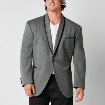 J. Ferrar Mens Big and Tall Stretch Fabric Classic Fit Sport Coat