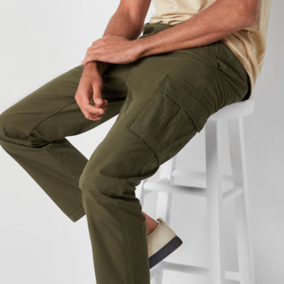 mutual weave Mens Relaxed Fit Ripstop Cargo Pant