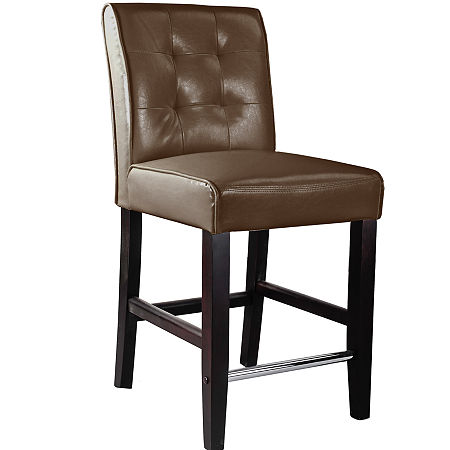 Antonio Counter Height Barstool, One Size, Brown