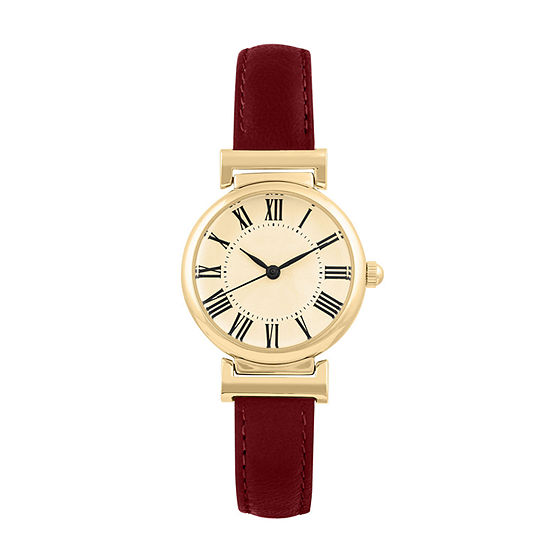 Mixit Womens Red Strap Watch Pts2236gdwn