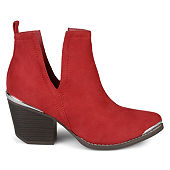 Jcpenney red hot sale booties