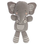 Living Textiles Grey Theodore Elephant Knit Plush