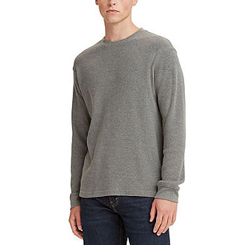 Levi's® Men's Relaxed Long Sleeve Crew Neck Thermal, Color: Chisel Grey  Hthr - JCPenney