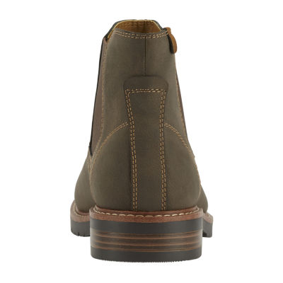 Dockers Mens Ransom Block Heel Chelsea Boots