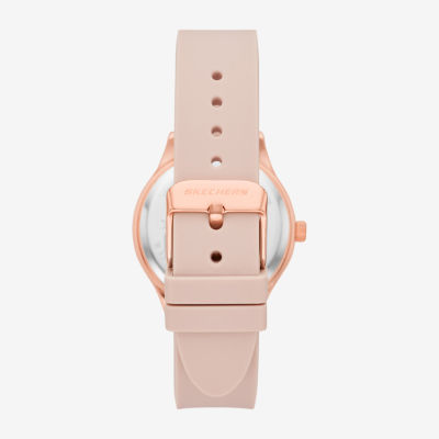 Skechers Womens Pink Strap Watch Sr6252