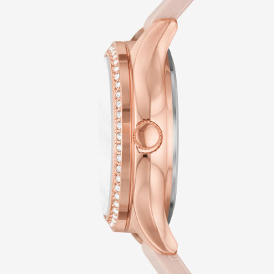 Skechers Womens Pink Strap Watch Sr6252