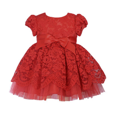 Bonnie Jean Toddler Girls Short Sleeve Cap Sleeve Fit + Flare Dress