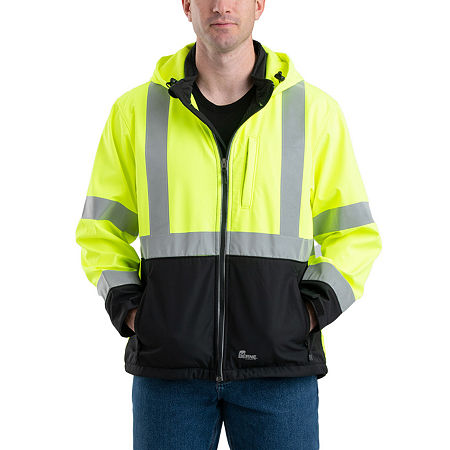 Berne Mens High Visibility Reflective Jacket, Xx-large, Yellow