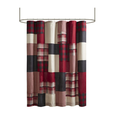 Woolrich Sunset Cotton Shower Curtain, Color: Red - JCPenney