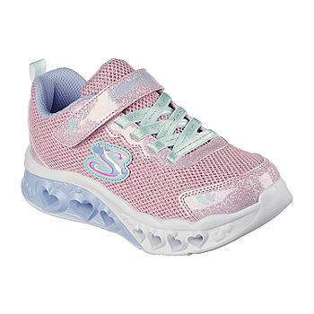 Flutter Heart Lights Little Girls Sneakers, Color: Pink Multi - JCPenney