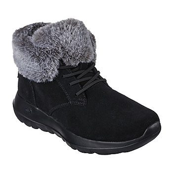 pesado Etna embargo Skechers Womens On The Go Joy Plush Dreams Flat Heel Chukka Boots, Color:  Black - JCPenney