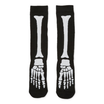 Adult Halloween Skeleton Socks