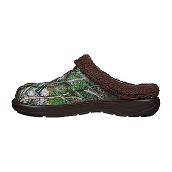 Mens Cozy Camper Clogs, Brown Multi JCPenney