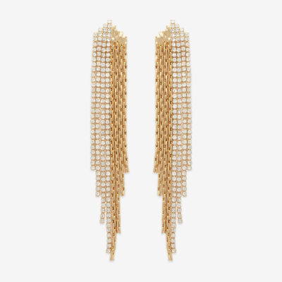 Mixit Hypoallergenic Gold Tone Drop Earrings