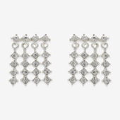 Mixit Hypoallergenic Tri Tone Stud 3 Pair Cubic Zirconia Earring Set,  Color: Multi - JCPenney