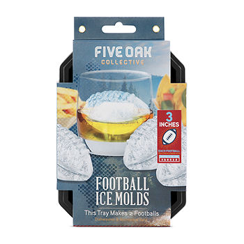 Holiday Time Football Ice Molds