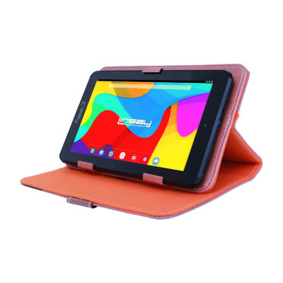 7IN Quad Core 32GB Storage Android 12 Tablet With Brown Case, Holder, Pen