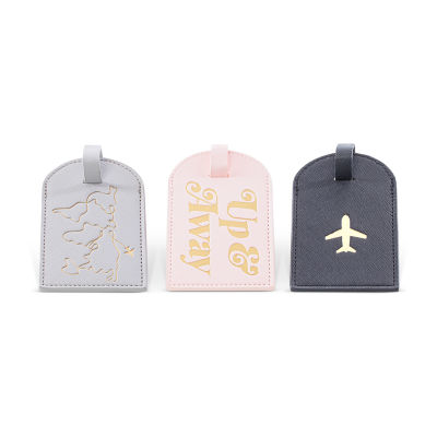 Pink Sky 3-pc. Luggage Tag