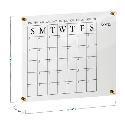 Martha Stewart Wall Calendar With Notes