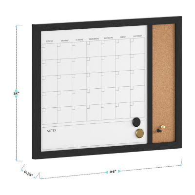 Martha Stewart 24x18 Wall Calendar/Cork Board