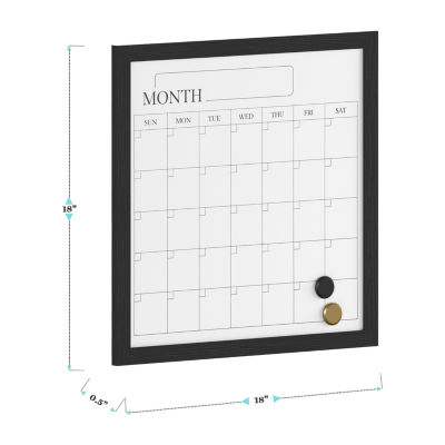 Martha Stewart 18x18 Inch Dry Erase Wall Calendar