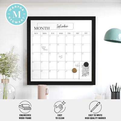 Martha Stewart 18x18 Inch Dry Erase Wall Calendar