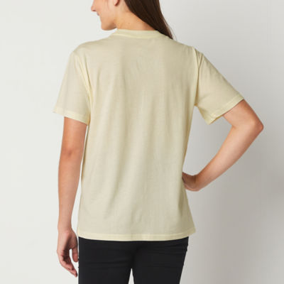 Juniors Lisa Simpson Boyfriend Tee Womens Crew Neck Short Sleeve Graphic T-Shirt