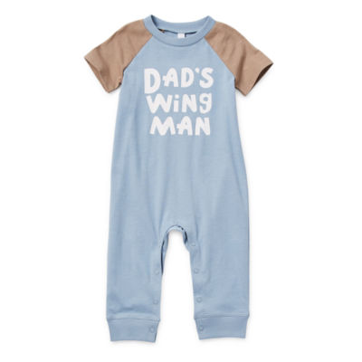 Baby boy sale short sleeve jumpsuit