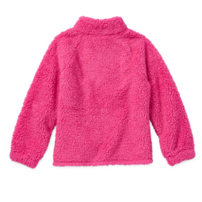 Thereabouts Little & Big Girls Long Sleeve Quarter-Zip Pullover