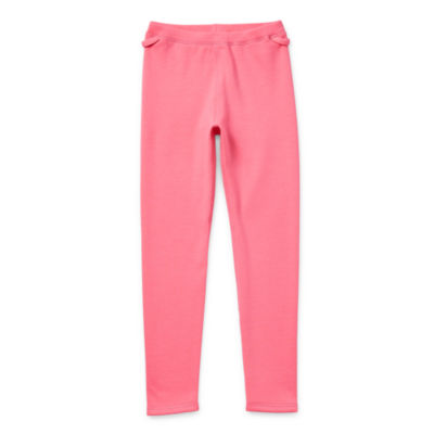 Thereabouts Little & Big Girls Adaptive Fleece Lined Easy-on + Easy-off Seated Wear Knit Full Length Leggings