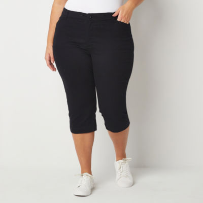 Miss Me Mid-Rise Stretch Capri Jean