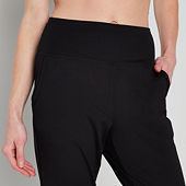 Avia, Pants & Jumpsuits, Avia Womens Work Out Pants Black Stretch  Drawstring Zipper Sz M U2