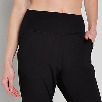 Xersion Womens High Rise Stretch Fabric Jogger Pant