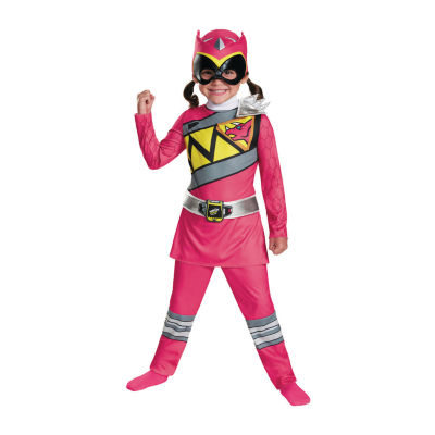 Girls Dino Charge Pink Classic Costume