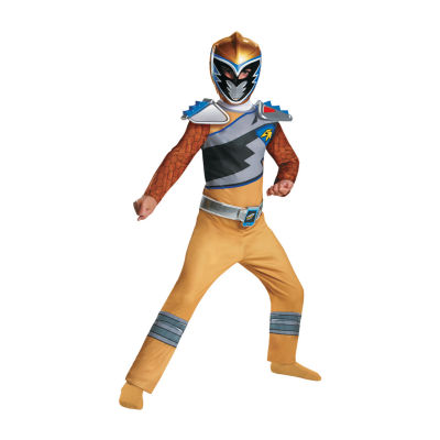 Boys Gold Ranger Classic Costume - Dino Charge