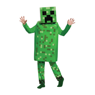 Boys Minecraft Creeper Deluxe Costume