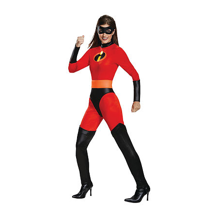 Womens Mrs. Incredible Classic The Incredibles Costume, Small, Red