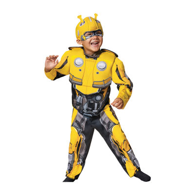 Boys Boys Bumblebee Muscle Costume - Transformers Costume