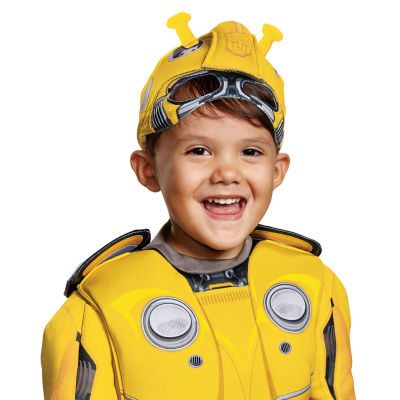 Toddler Boys Bumblebee Muscle Transformers Costume