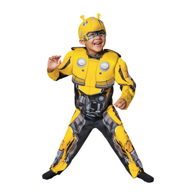 Boys Boys Bumblebee Muscle Costume - Transformers Costume