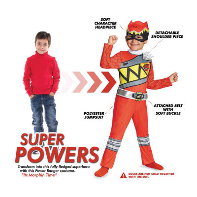 Boys Red Ranger Classic Costume