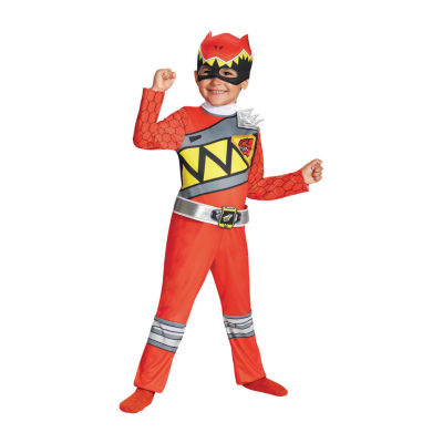 Boys Red Ranger Classic Costume - Dino Charge