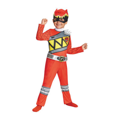 Boys Dino Charge Red Classic Costume