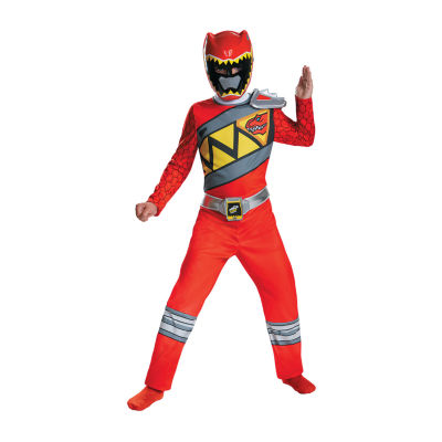 Boys Dino Charge Red Classic Costume