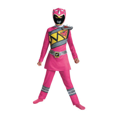 Girls Dino Charge Pink Classic Power Rangers Costume