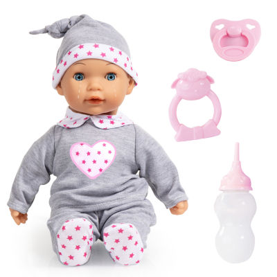 Bayer Design Interactive Tears Baby Doll with Acessories