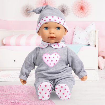 Bayer Design Interactive Tears Baby Doll with Acessories